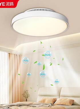 无风扇灯吸顶灯2502新款主卧室餐厅叶扇静音全光谱护眼隐形电风灯