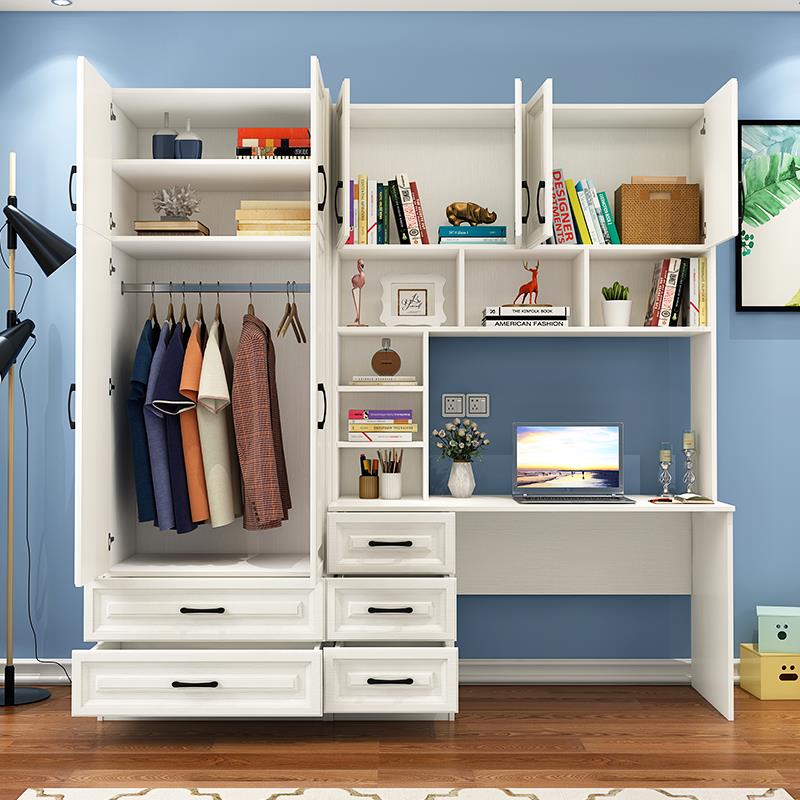 书房书柜儿电桌家用书脑桌书架办公桌童式书桌 S-8子办公桌学习桌