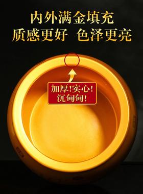 聚宝摆件瓷聚财景德招财进宝陶客厅玄关鱼镇缸装饰盆招财进宝乔迁