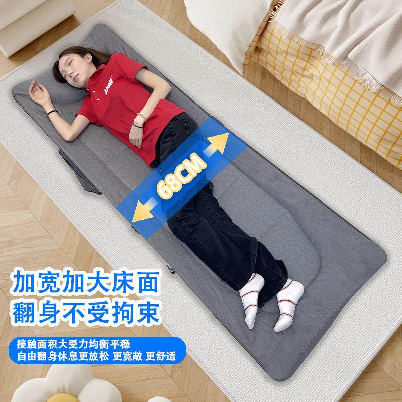 问办公室休折叠露床单携UKW人户外午睡躺椅可午式椅子陪护小床行