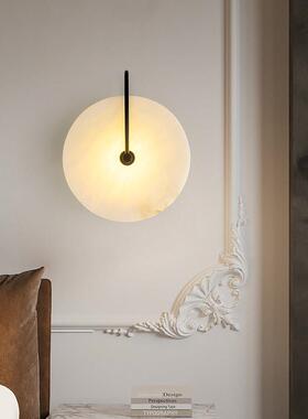 班云石壁灯复古侘卧寂西风中古设54017计师款客厅背景墙楼牙梯室