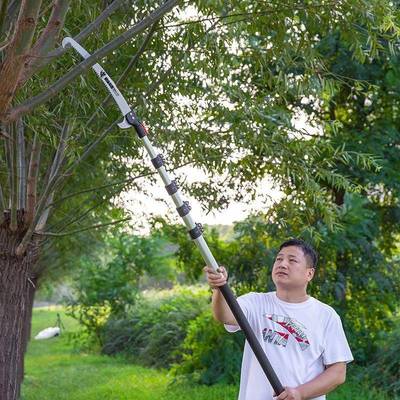 本原装进口高枝伸缩杆WPY高空锯加长园林手日工锯剪专业锯修树枝