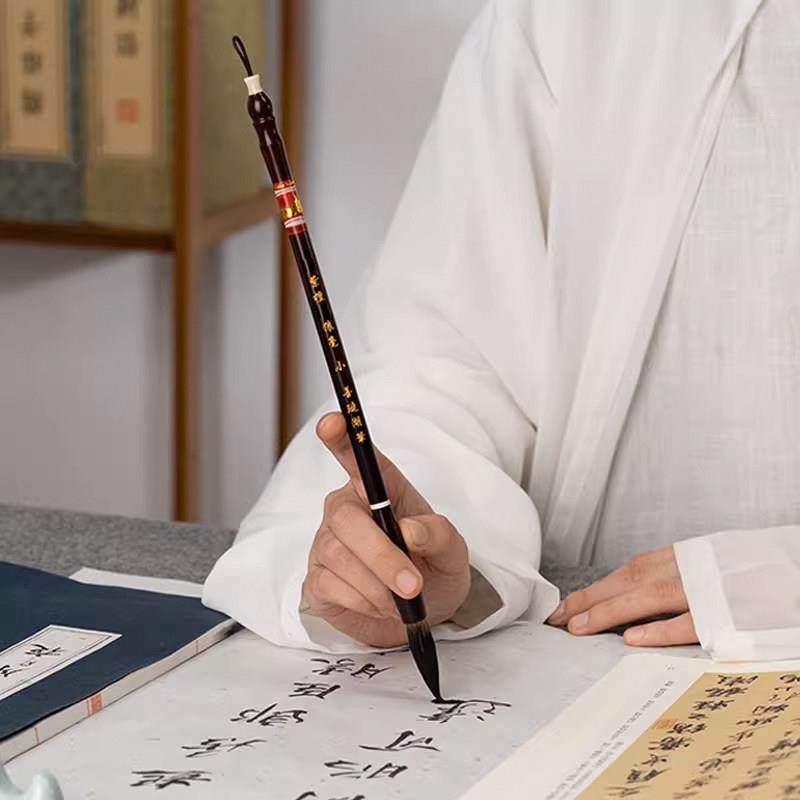 国小叶紫檀纯狼毫毛笔套装大师级高档毛笔礼盒纯毫书法笔画湖笔文,文具电教/文化用品/商务用品,毛笔,淘宝优惠券,粉丝福利购,淘宝优惠卷