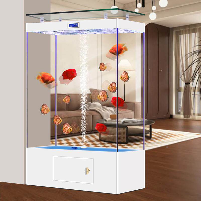 藏新LKK款上滤隐厅增氧鱼缸公司客隔断专业高端2025新款换免水水