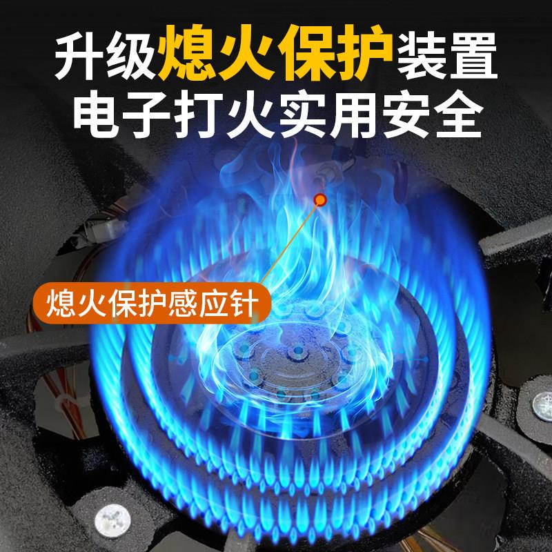 不锈新款熄火保护电子打商火单排煲仔炉四头六头八头钢CGX用砂锅