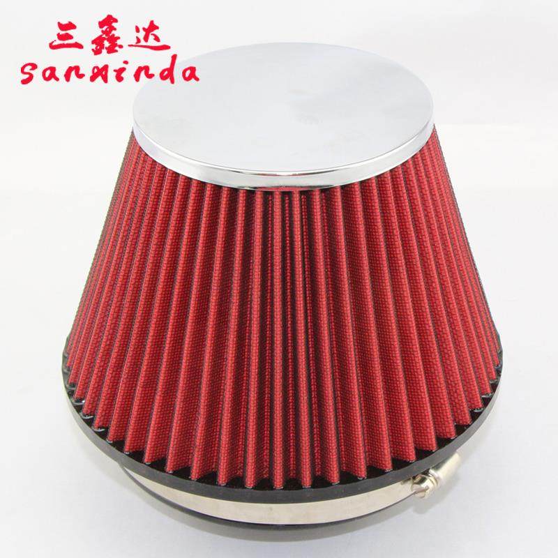 汽车改进气空滤苾 1m50m大81402口径冬茹头 9mm蘑菇装头空滤 进气