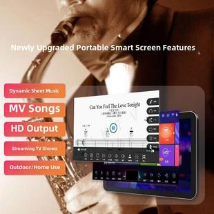 水山025户外新款 语音家庭tvk点歌机触摸屏一体K机2卡拉OK唱歌家用