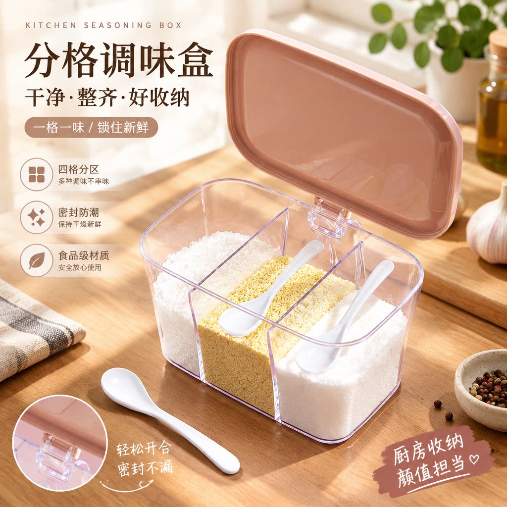 调料盒家用厨房调料罐组合套装