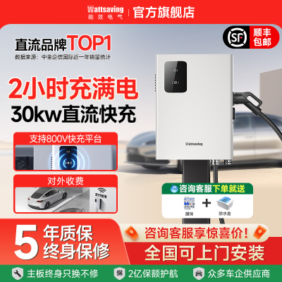 能效天擎充电桩30kw家用商用直流新能源汽车蔚来快充对外收费运营