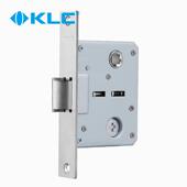 KLC锁体EKF西玛5745单舌通用型房门锁芯配件不锈钢斜舌房门锁体