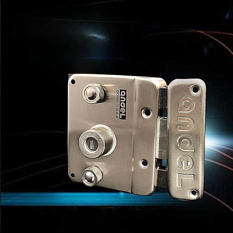 Ameli V88外门锁家用防盗锁超级b级防撬机械锁304通用老式防盗锁