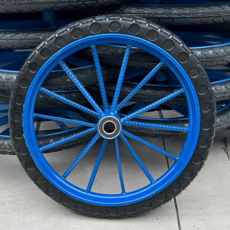 斗车实心轮胎钢筋实心工地手推车全套农用重型高弹性实心胎实心轮
