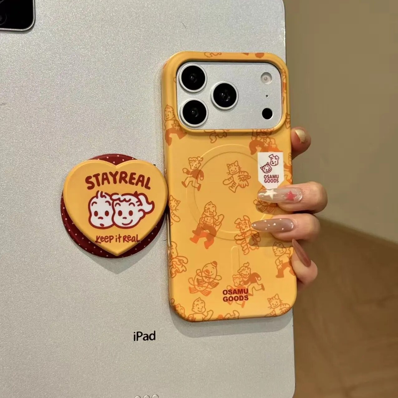 雨柠创意黄底原田治家族合集适用于iphone17promax苹果16手机壳新款15卡通日韩ins可爱14防摔保护套