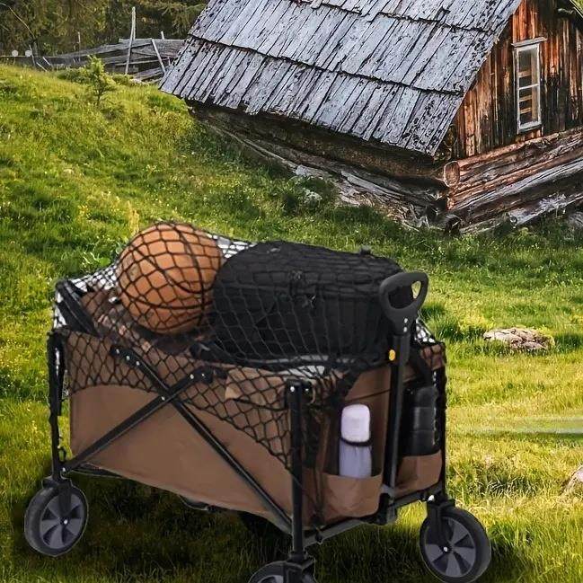 高品质户外手推车网口袋露营风格推车网口袋露营拖车网口袋露营行