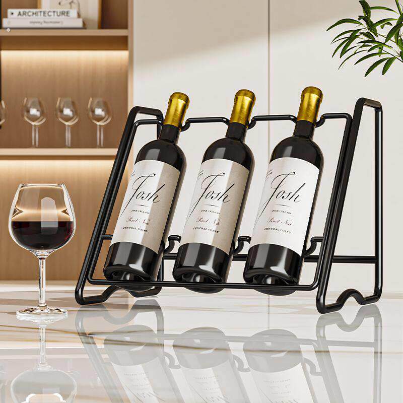 红酒架子斜放红酒架创意轻奢现代简约欧式酒柜置物架摆件葡萄酒架