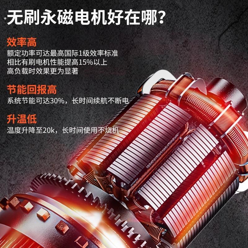龙韵无刷电动起子风冲击炮充电汽修架子工轮胎扭力大锂电工具扳手
