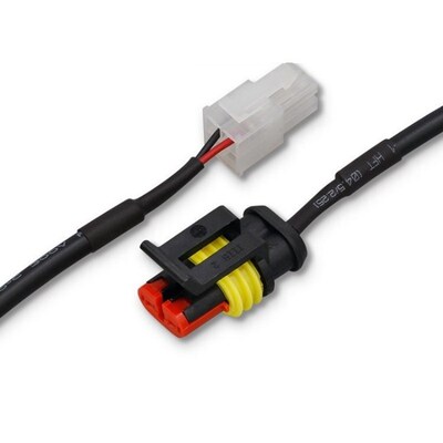 282080-1防水线TE/AMP泰科连接线端子线汽车LED大灯延长转接线束