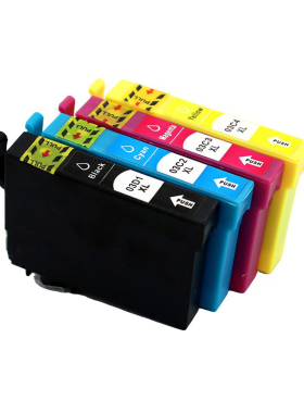 适用爱普生Epson WF-2861 打印机T03D1 T03C T03D T03C2墨盒墨水