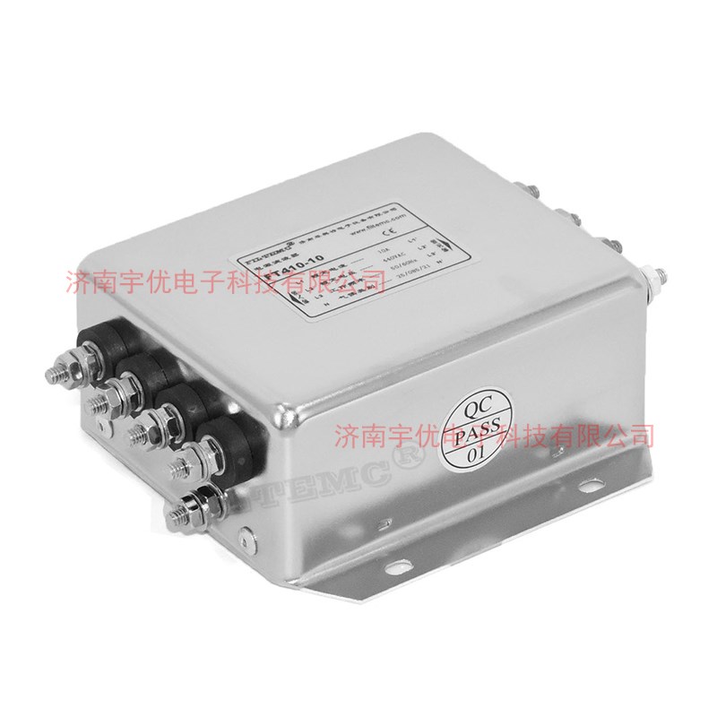 FILTEMC济南菲奥特 FT410-10 10A三相四线电源滤波器