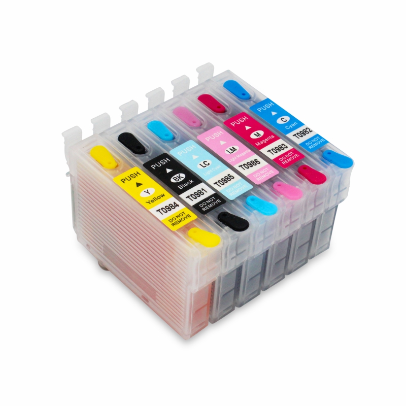 适用爱普生T0981 981墨盒Artisan810 730 710 800连供 填充墨盒