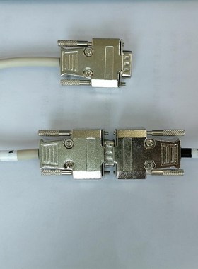 定做RS232串口通信线DB9双头9芯线束线缆数据线can电脑数据线黑色