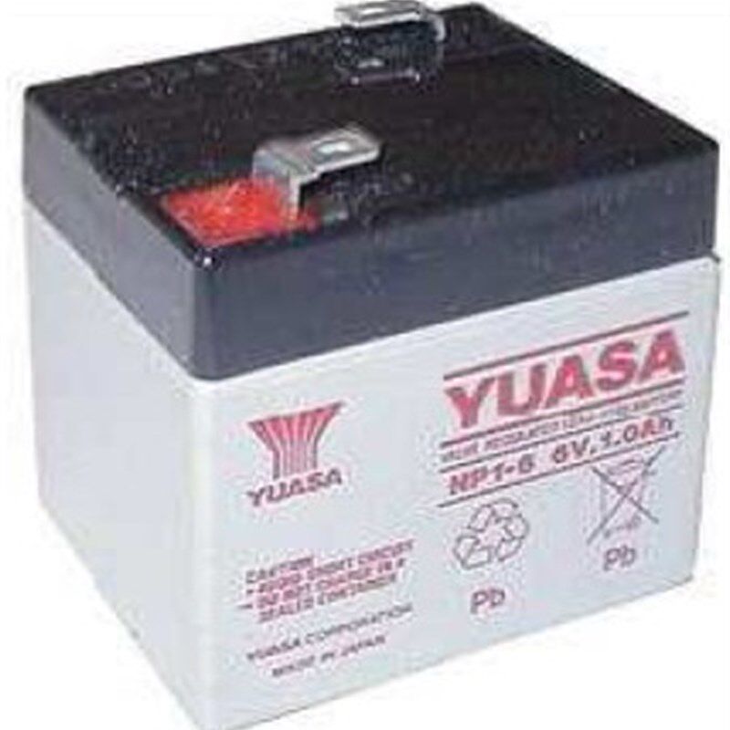 YUASA汤浅蓄电池 NP1-6 6V1AH 进口仪器 电子设备 6V1.0AH蓄电池