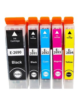 适用爱普生EPSON XP702 XP802打印机墨盒269 T2690 2691黑色蓝色