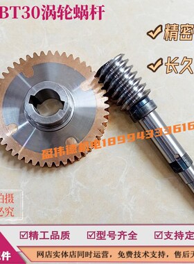 海天BT30刀库凸轮箱配件铜涡轮蜗杆ATC换刀机构配件蜗轮蜗杆组件