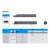 SDUCR07 数控内孔镗孔刀杆S08K S16Q S12M SDUCL07配DCMT07 S10K