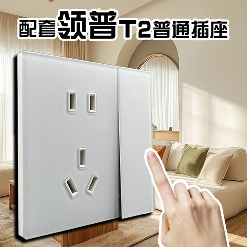 适配领普T2智能开关五孔斜五孔