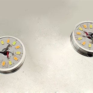 水晶灯LED灯板灯片光源灯珠吸顶灯2.4G智能遥控三色变光吊灯灯芯
