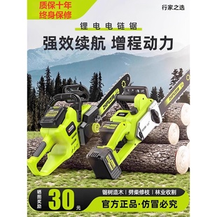 德国进口斯蒂尔充电式电锯小型家用手持电动锯锂电池大容量锯树神