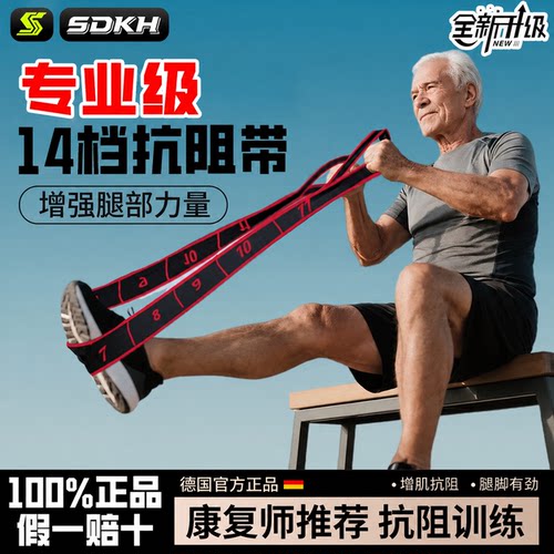 【全网热销200w】抗阻增肌数字带