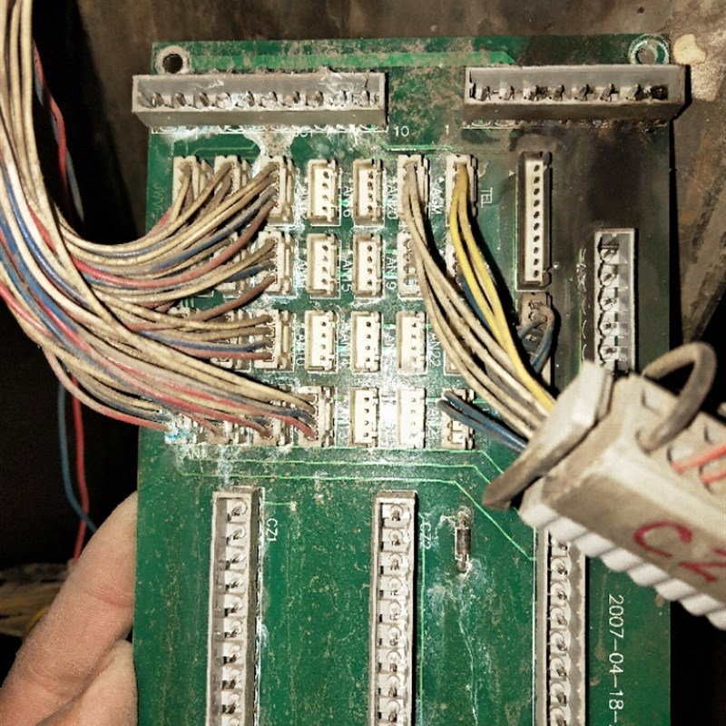 HOSTING宁波宏大轿厢通讯板20070418ZT/CZ3插板JWVFORXWVF新