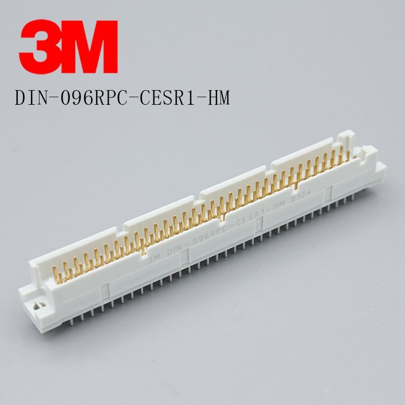 欧式插座2.54mm板对板连接器3排96针原装3M DIN-096RPC-CESR1-HM