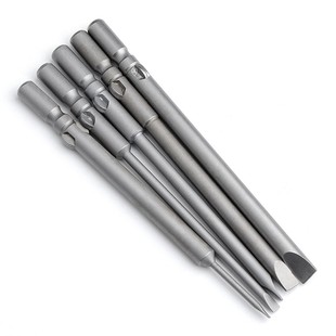 S2材料 802电批加长一字批头 电动螺丝刀头 批嘴 带磁 60/100MM