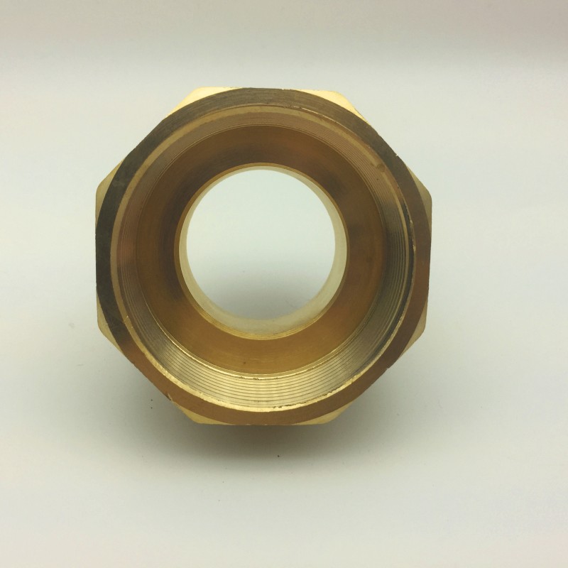 铜内外丝直接大小头2寸变1.5寸1.2寸1寸转4分6分变径异径转换直接