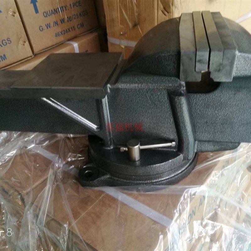 山东金丰6寸重型台虎钳工业台虎钳虎钳平口钳老虎钳虎头钳36斤