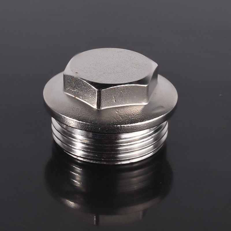 201不锈钢外丝内丝三通弯头补芯堵头管帽内外丝直通水管接头配件