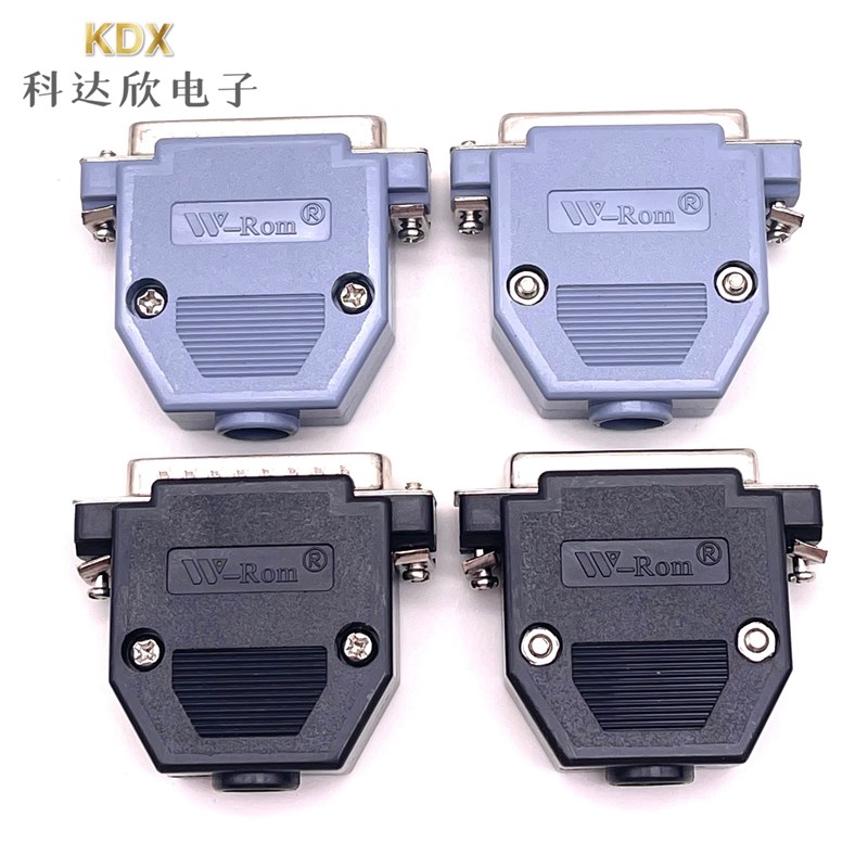 台达伺服B2系列CN2接头DB25针公母  野口灰色黑色外壳ASDCNDS029R