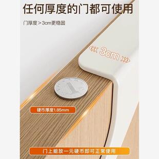 衣柜外侧面挂架直角挂钩柜子挂衣架免打孔柜边门后挂衣钩置物架