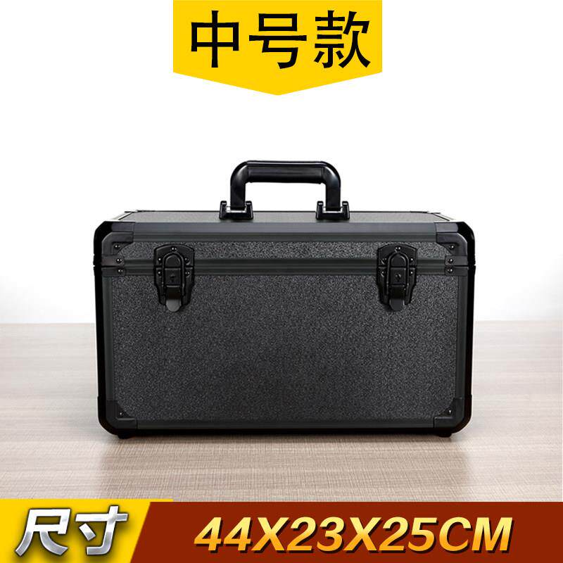 大号多功能家俱定制维修五金工具箱铝合金手提美容箱车载仪器箱子