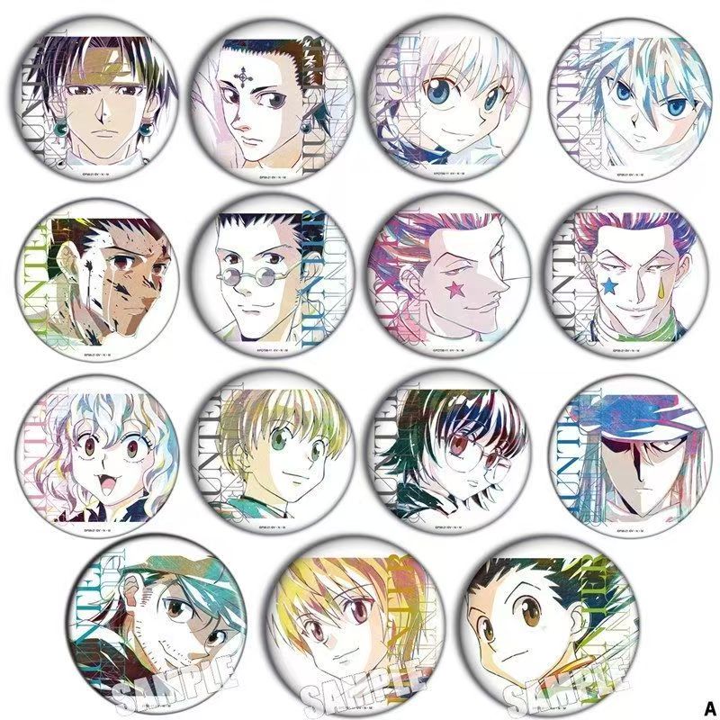 全职猎人AMNIBUS水彩风系列徽章