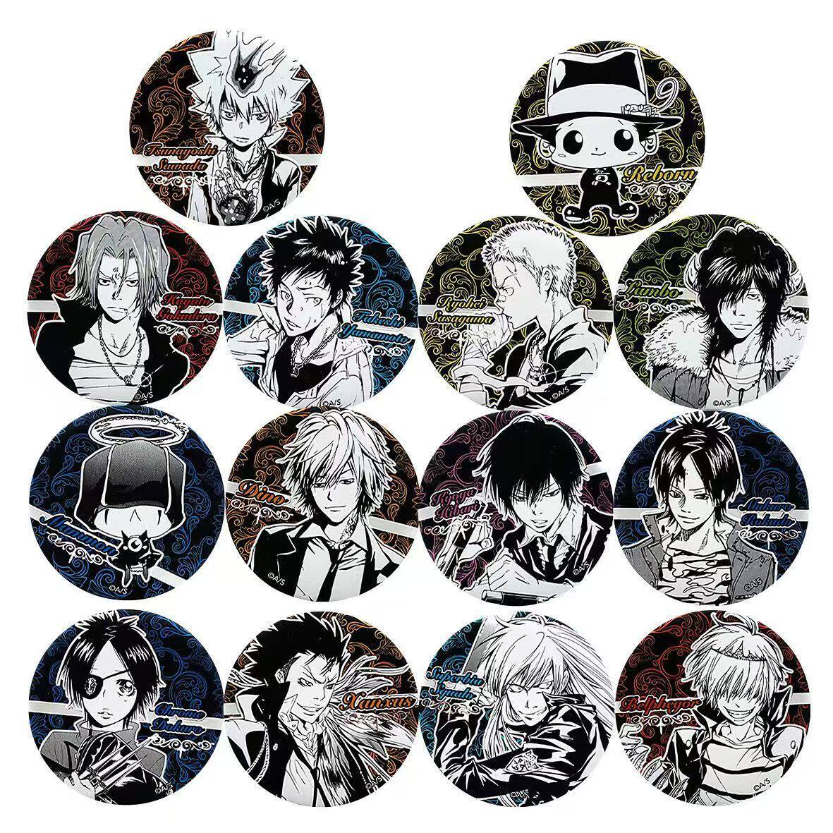 家庭教师原画风JS浮雕吧唧徽章