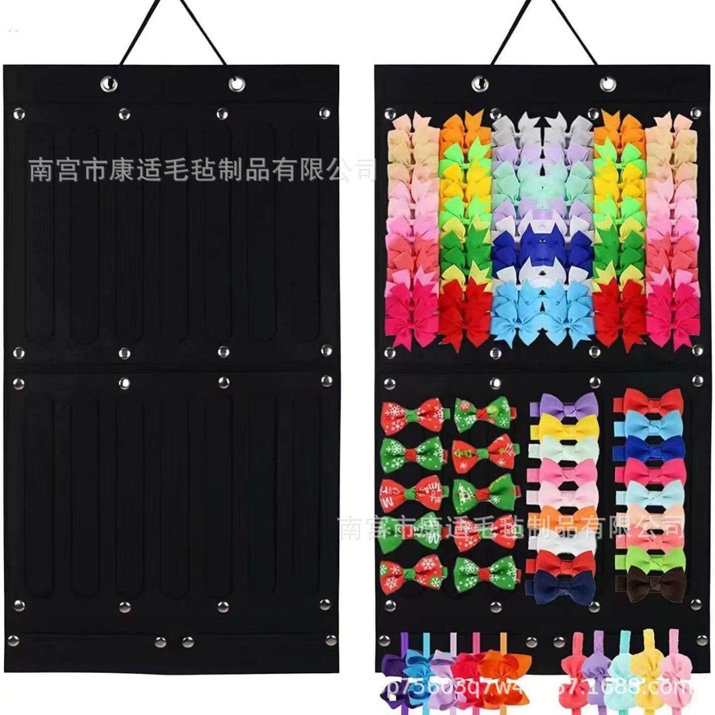 儿童发夹发箍收纳神器发夹发圈皮筋收纳挂袋挂墙饰品首饰盒壁挂带,文具电教/文化用品/商务用品,软木板/照片板/毛毡板,淘宝优惠券,粉丝福利购,淘宝优惠卷