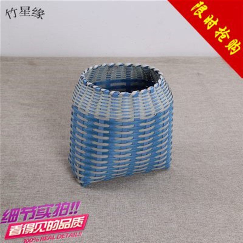 纯手工编织采茶篓塑料鱼篓茶篓背篓茶叶筐熟料筐竹篮竹箩竹筐竹篓