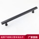 哑黑色方管单面拉手房玻璃门横装 把手械设备扶手