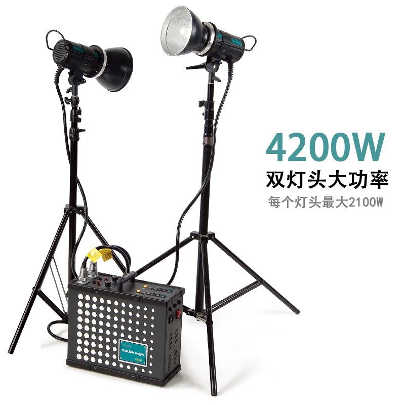金鹰电箱5WW闪光灯摄影灯影室灯定制大功率大画幅湿版彩色相纸直