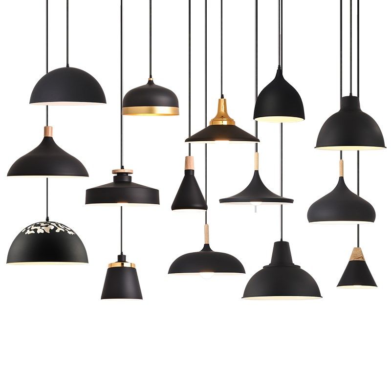 工业风店铺商用灯罩创意火锅烧烤餐饮店黑白单头复古吊灯,家装灯饰光源,酒店/宴会厅/餐饮吊灯,淘宝优惠券,粉丝福利购,淘宝优惠卷