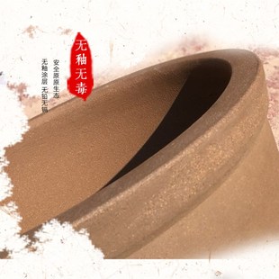无釉土陶缸鱼缸老式水缸民间老旧水缸养鱼陶缸土缸无釉粗陶缸水缸